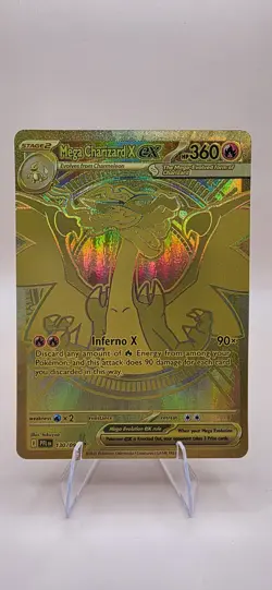 Mega Charizard X ex #130 - Phantasmal Flames - Pokemon TCG - Near Mint - Image 1