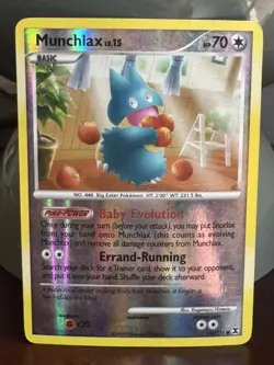 Munchlax 70/111 Reverse Holo, Rising Rivals, MP, Pokemon TCG - Image 3
