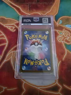 2024 POKEMON JPN SV5K-WILD FORCE ART RARE #080 GASTLY PSA 9 - Image 2