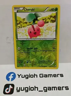 POKEMON CHERUBI 4/113 LEGENDARY TREASURES REVERSE HOLO LIGHT PLAYED - Image 1