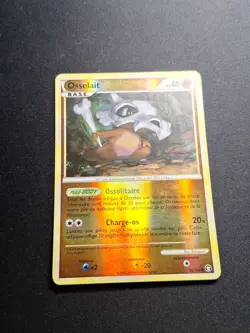 Osselait 60/102 Reverse HGSS Triomphe Carte Pokemon FR - Image 3