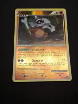 Osselait 60/102 Reverse HGSS Triomphe Carte Pokemon FR - Image 4