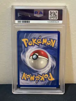 1999 POKEMON GAME 13 POLIWRATH-HOLO - PSA 8 - Image 2