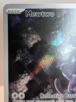 Pokemon 2023 TCG SV 151 Mewtwo Illustration Rare Promo #52 NM/M Condition - Image 2