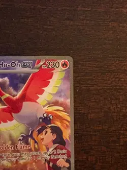 2025 Pokemon ETHAN'S Ho-Oh ex Special ILL Rare 230/182: Destined Rivals - Holo - Image 5
