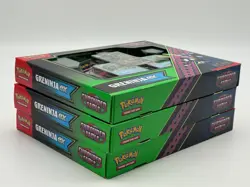 Lot of (3) Pokemon TCG Greninja ex Special Illustration Collection Boxes Sealed - Image 4