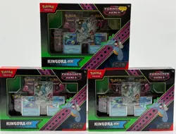 Lot of (3) Pokemon TCG Kingdra ex Special Illustration Collection Boxes Sealed - Image 1