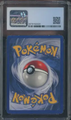 1999 Pokemon Base Set Shadowless #7 Hitmonchan Holo CGC 6 EX-NM - Image 2