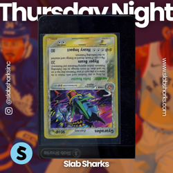 2006 POKEMON EX HOLON PHANTOMS #8/110 GYARADOS DELTA SPECIES RARE - Image 1