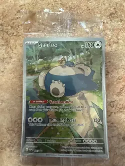 SEALED Snorlax SVP051 Pokemon TCG SV 151 Black Star Promo English - Image 1