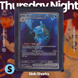 2023 POKEMON SCARLET VIOLET 151 #200/165 BLASTOISE EX SPECIAL ILLUSTRATION RARE - Image 1