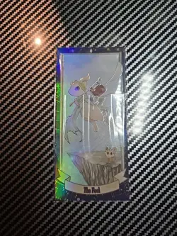 NON TCG Chinese Pokemon Elf Eif Origin Collection Tarot The Fool Mew Silver - Image 1