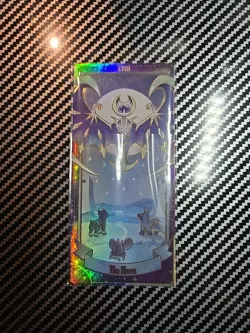 Pokemon Elf Eif Origin Collection Tarot The Moon Lunala GOLD - Image 1