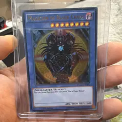 Yu-Gi-Oh! TCG Magician of Black Chaos YGLD-ENC01 1st Edition Ultra Rare NM - Image 1