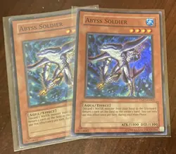 Yu-Gi-Oh! X2 Abyss Soldier CMC-EN001 Super Rare! - Image 1