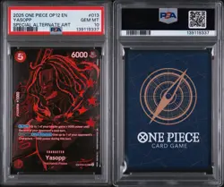 One Piece Yasopp OP12-013 Special Alt Art (Legacy of the Master) English PSA 10 - Image 3