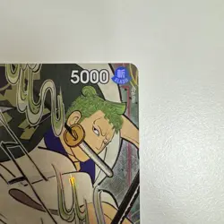Roronoa Zoro - OP01-025 - 1st Anniversary Edition One Piece TCG English (NM/M) - Image 4