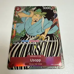 Usopp (English Version 1st Anniversary Set) OP01-004 One Piece Promotion... - Image 2