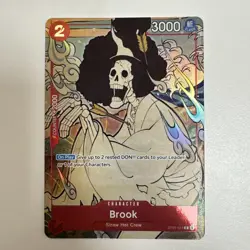 Brook ST01-011 English Version 1st Anniversary Set One Piece Promo NM - Image 1