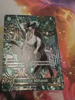 Dracule Mihawk SP Op12-30 SR Alternate Art Op14 One Piece Tcg Near Mint - Image 1