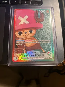 One Piece CCG Tony Tony Chopper Alt Art Leader OP08-001 - Image 5