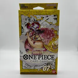 One Piece TCG: Starter Deck ST-07 Big Mom Pirates Yellow FACTORY SEALED - Image 1