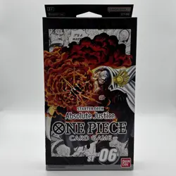 One Piece TCG: Starter Deck ST-06 Absolute Justice Navy FACTORY SEALED - Image 1