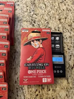 One Piece OP-13 CARRYING ON HIS WILL Sleeved Booster Pack Heavy 37.47G🔥 - Image 1