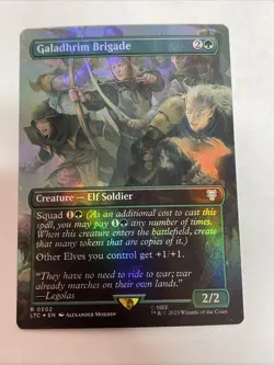 Galadhrim Brigade (Borderless) Commander: the Lord of the Rings #502 R - Image 1