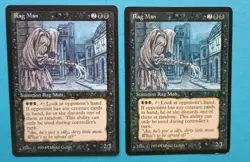Magic the Gathering MTG The Dark RAG MAN X 2 (VLP/EX & LP/EX) R 1994 Nice! - Image 1
