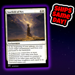 Starfield Of Nyx - Custom Art Magic: The Gathering Playtest Card - Commander EDH - Image 1