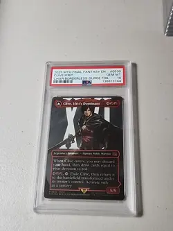 Clive, Ifrit's Dominant Borderless Surge Foil 0530 Final Fantasy Foil PSA 10 💎 - Image 1
