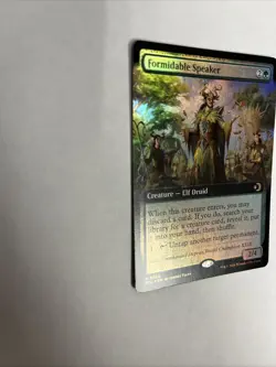 Formidable Speaker Extended Art Foil Lorwyn Eclipsed Card #0366 MTG LP - Image 5