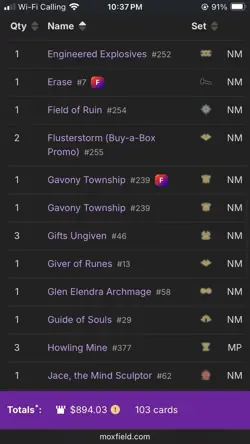 Magic: The Gathering 103-Singles Lot - Image 5