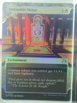 Intangible Virtue 6 Foil Wilds of Eldraine: Enchanting Tales - Image 1