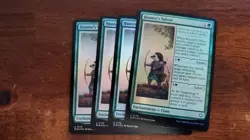 4x Magic The Gathering (MTG) Hunter's Talent Bloomburrow (Foil) (Uncommon) - Image 1