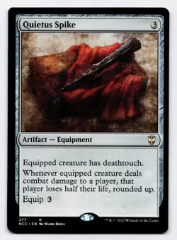 Quietus Spike [377] NCC Rare Non-Foil [MTG Card English] - Image 1