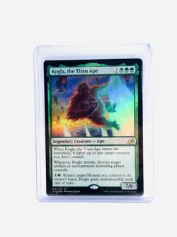 Magic The Gathering, Kogla, the Titan Ape, Ikoria, Foil MT/NM - Image 1