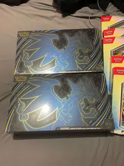 2 Pokemon TCG Phantasmal Flames Mega Charizard EX UPC - Sealed/New 5 pris - Image 1