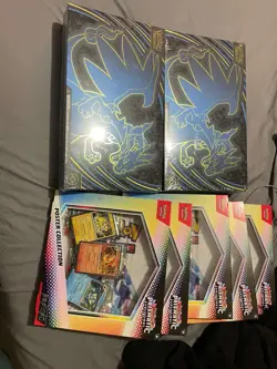 2 Pokemon TCG Phantasmal Flames Mega Charizard EX UPC - Sealed/New 5 pris - Image 3