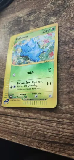 Pokemon Bulbasaur Card 94/165 Expedition Base Set Reverse Holo - Image 2