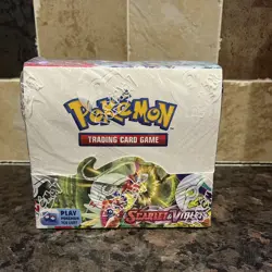 Pokemon TCG Scarlet and Violet Base Set Booster Box 36 Packs - Image 1