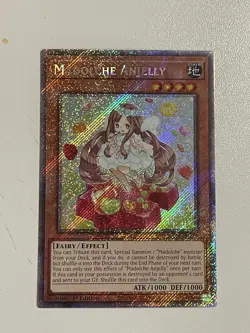 Madolche Anjelly RA04-EN215 Platinum Secret 1st Ed Yugioh NM - Image 1