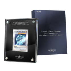 Yu-Gi-Oh TCG Masterpiece Series - Platinum Blue-Eyes White Dragon #0778 US /1000 - Image 2