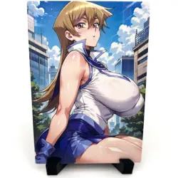 Yu-Gi-Oh! Alexis Rhodes Sexy Anime Waifu Girl Lewd Goddess Story Holo Art Card - Image 1
