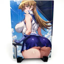 Yu-Gi-Oh! Alexis Rhodes Sexy Anime Waifu Girl Lewd Doujin Goddess Story Art Card - Image 1