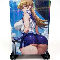 Yu-Gi-Oh! Alexis Rhodes Sexy Anime Waifu Girl Lewd Doujin Goddess Story Art Card - Image 2