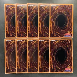 NM 10 card Dark Magician of Chaos QCLP-JP018 Ultra Rare YuGiOh 1000 - Image 2