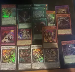 Yugioh Phantom Revenge Super Rare Lot Of 17 Kewl Tune, Enneacraft, Hecahand - Image 1