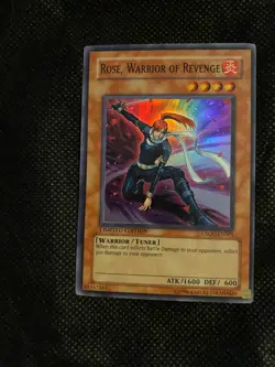 Yu-Gi-Oh! TCG Rose, Warrior of Revenge (Super Rare) Crossroads of Chaos... - Image 1